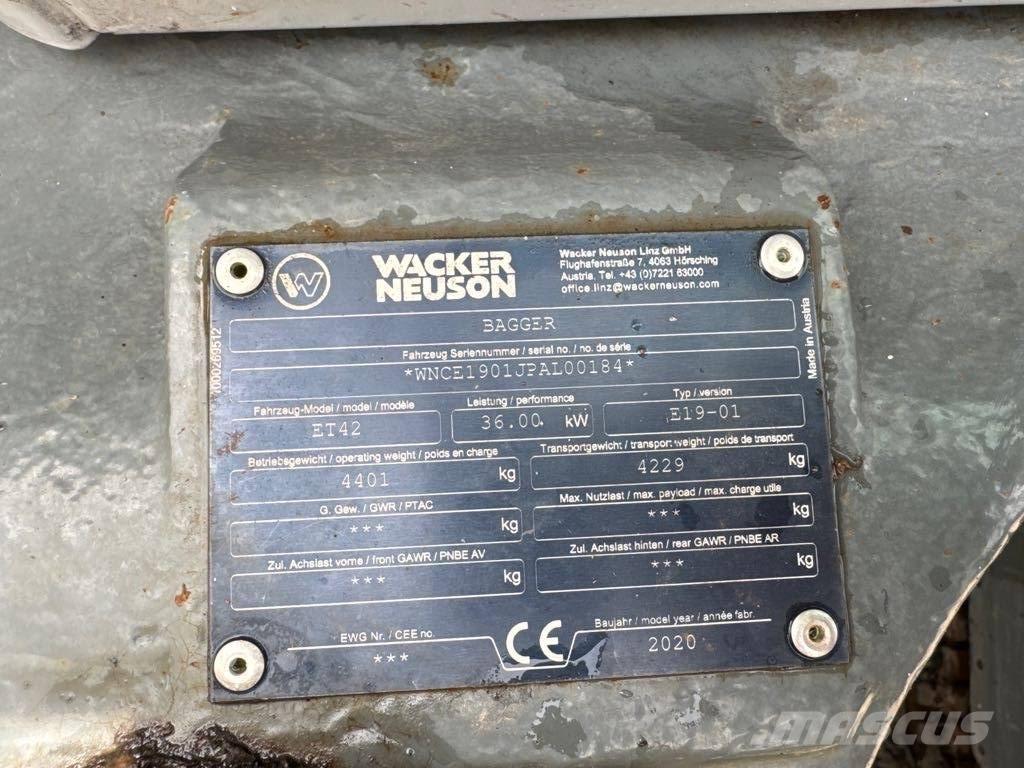 Wacker Neuson ET42 Bageri gusjeničari