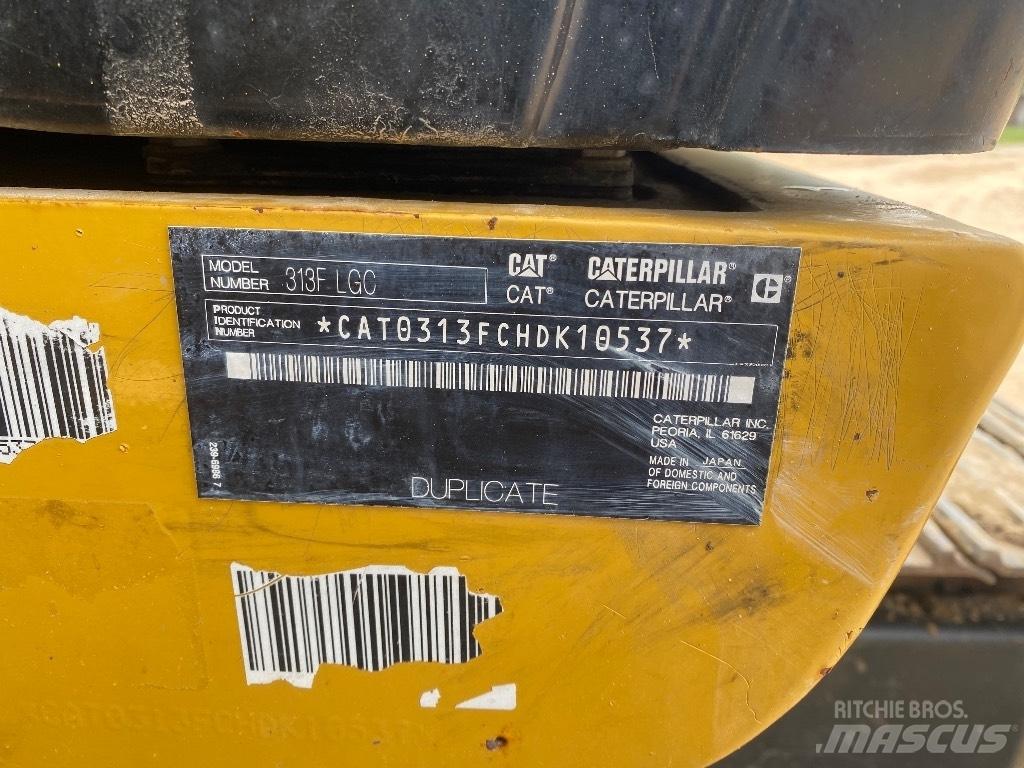 CAT 313 F LGC Bageri gusjeničari