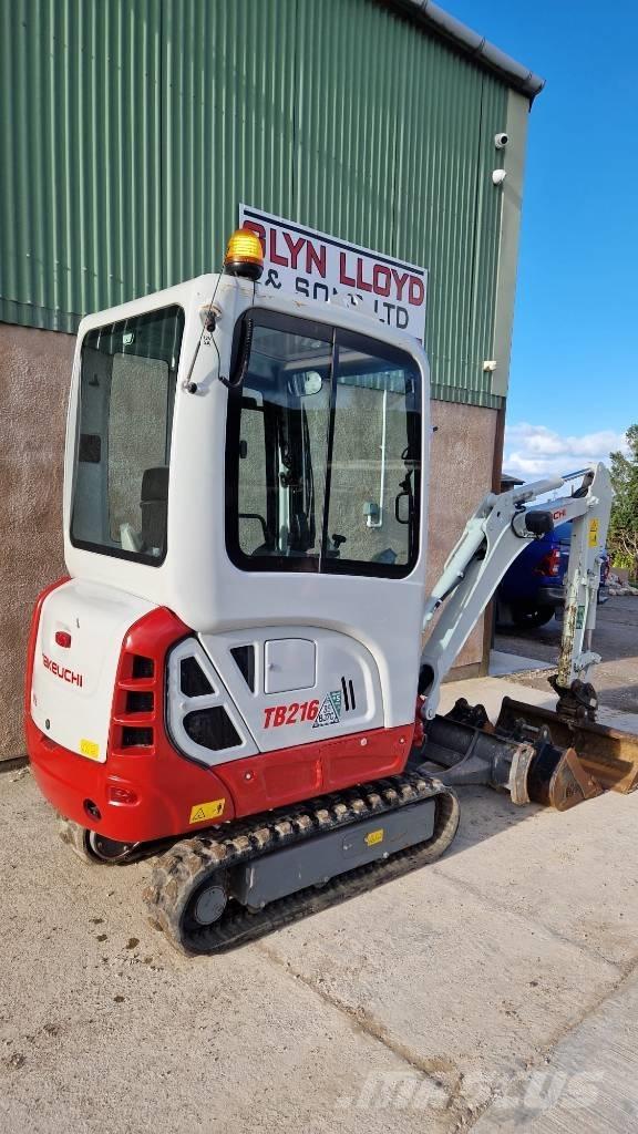 Takeuchi TB 216 A Mini bageri <7t