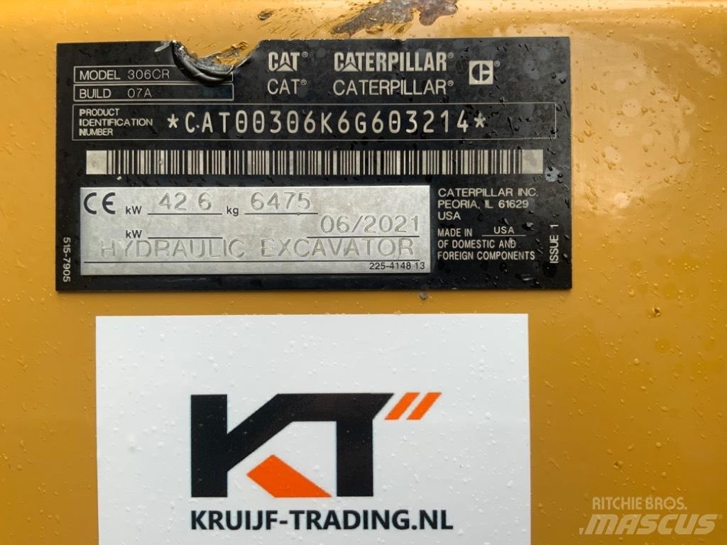 CAT erpillar 306 CR Mini bageri <7t