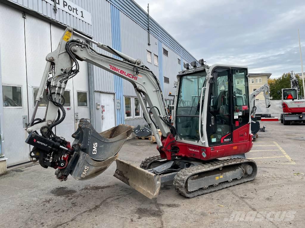Takeuchi TB 235-2 Mini bageri <7t