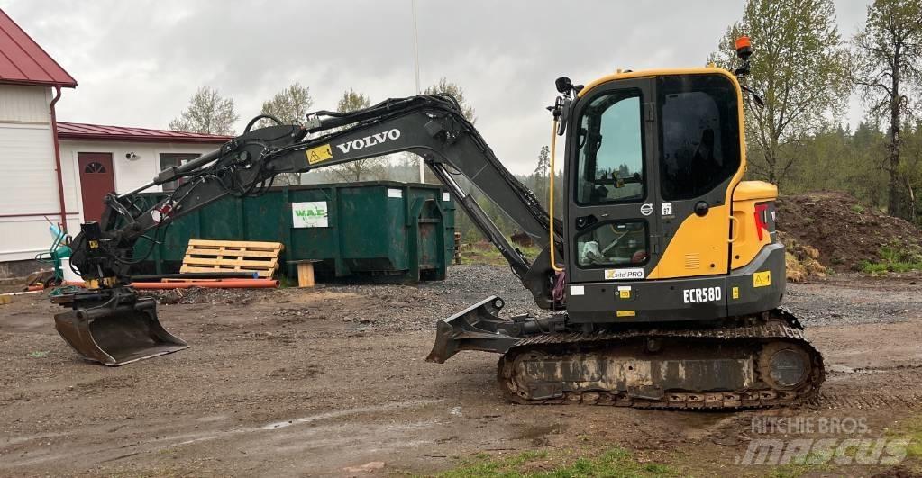 Volvo ECR 58 D Mini bageri <7t