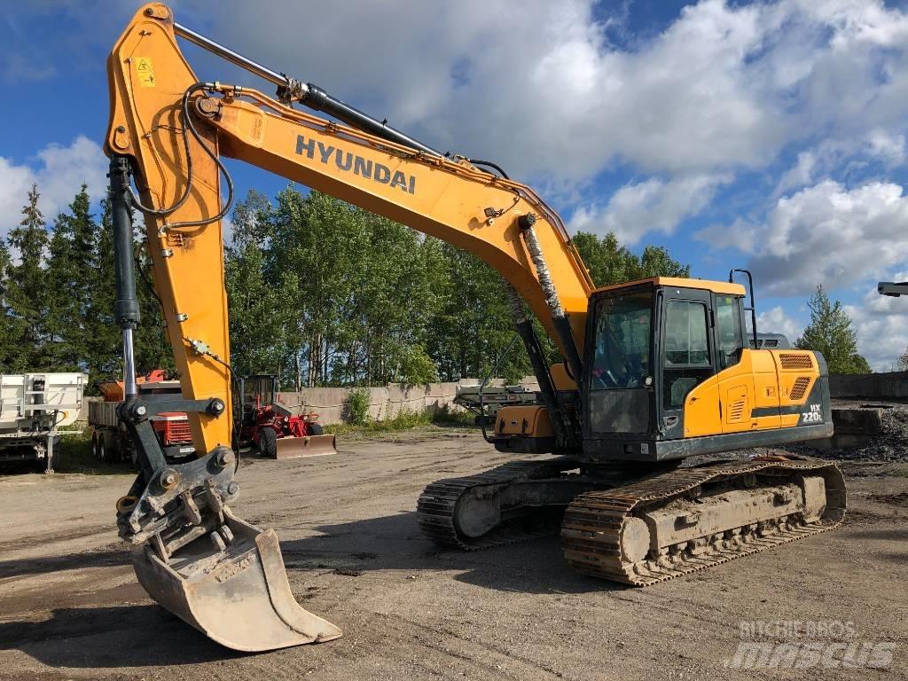 Hyundai HX 220 L Bageri gusjeničari