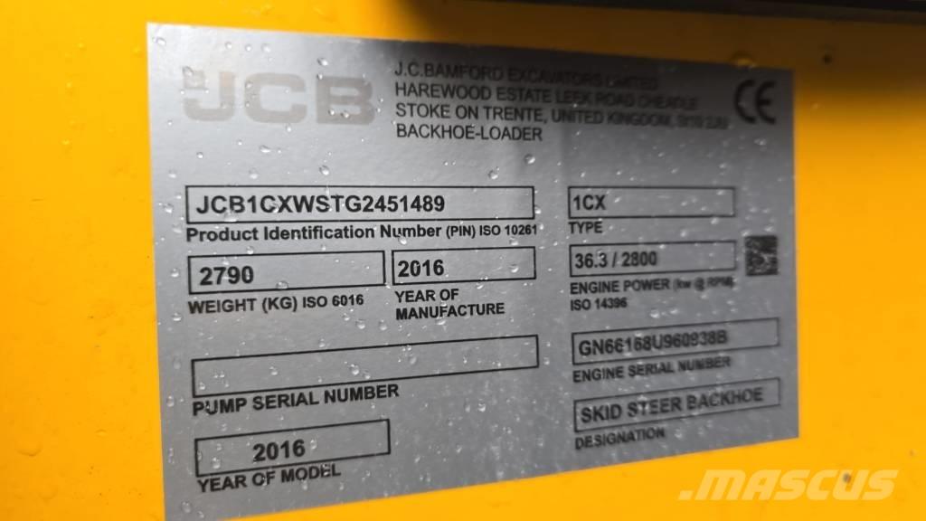 JCB 1 CX Utovarni rovokopači