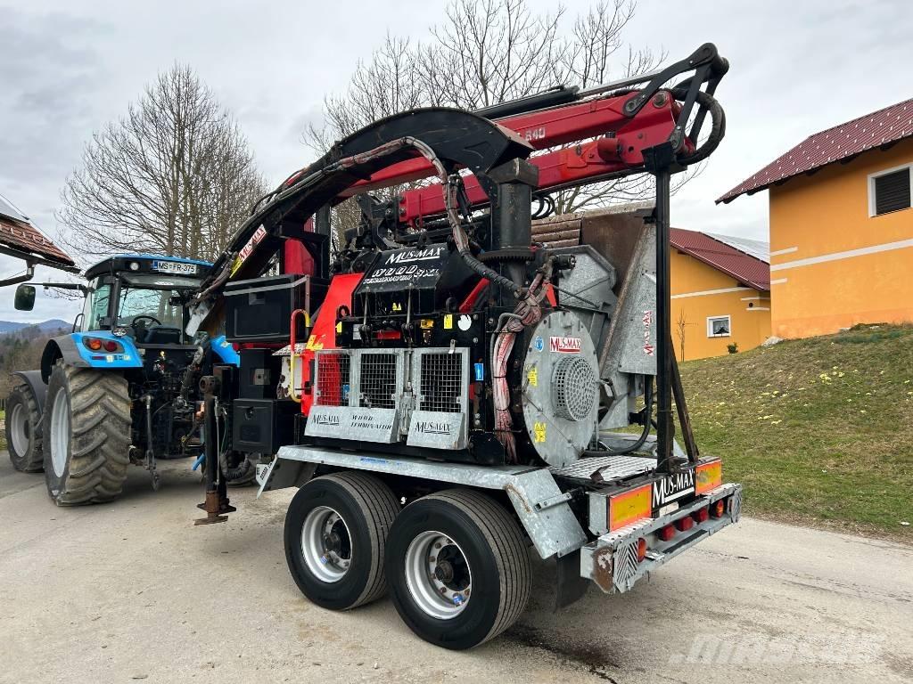 Mus-Max 8XL Drvosječači cjepači i rezači