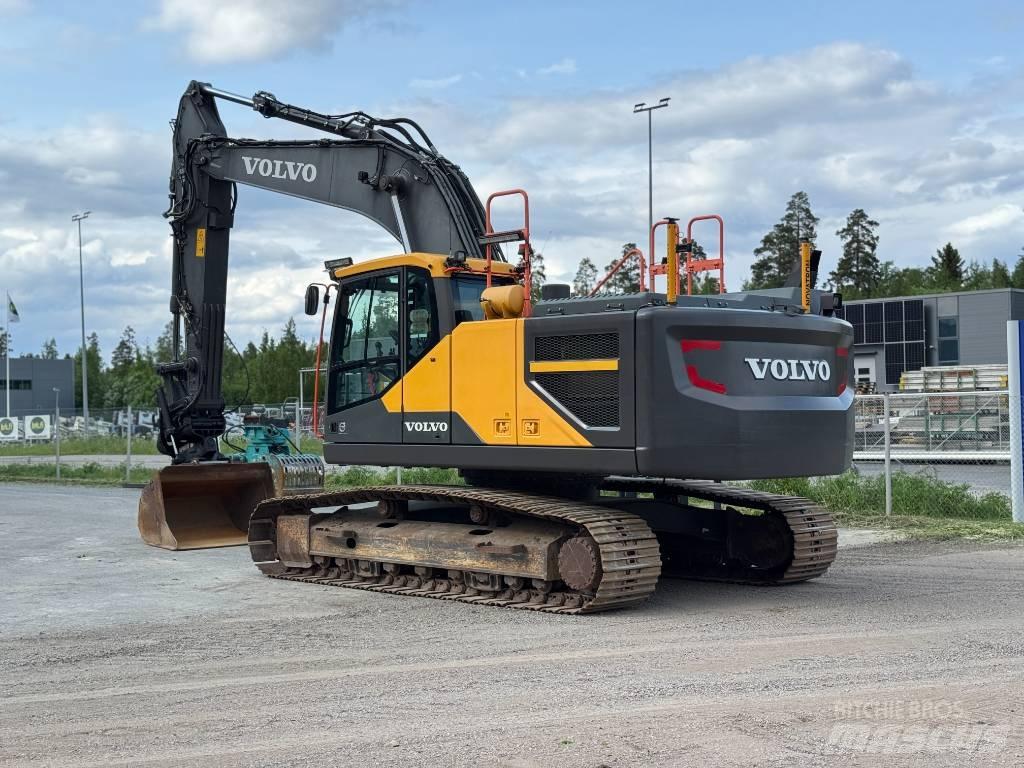 Volvo EC 250 E Bageri gusjeničari