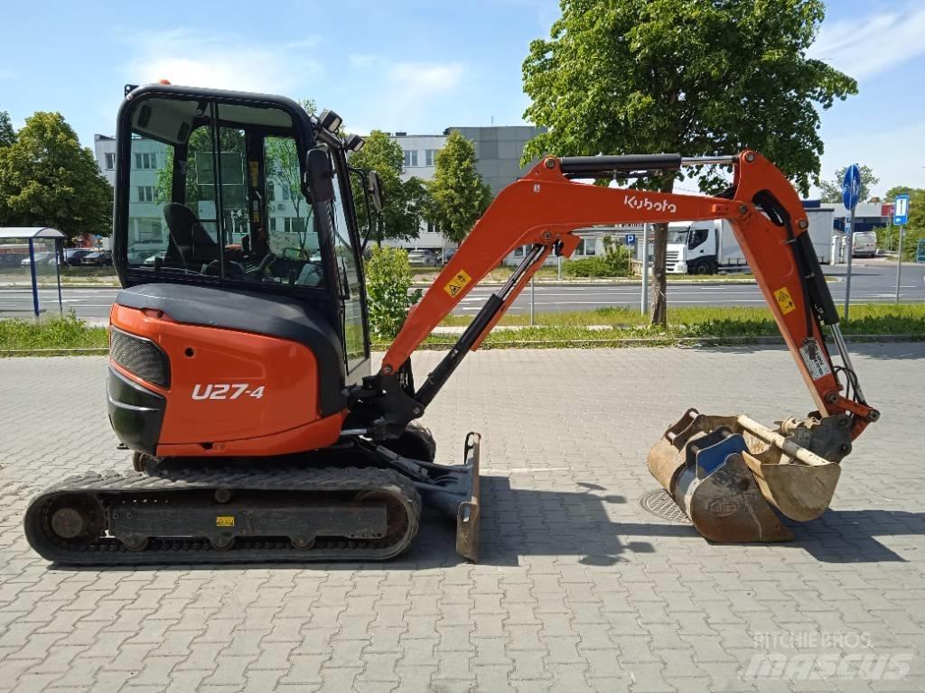Kubota U 27-4 Mini bageri <7t