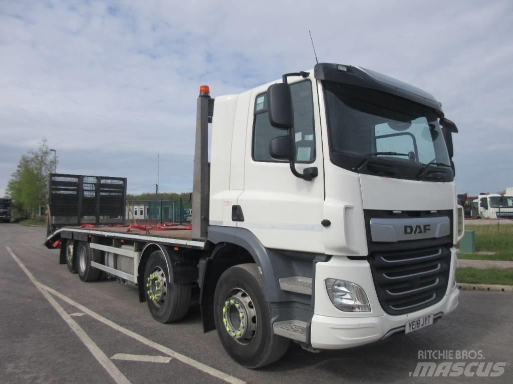 DAF CF450 Kamioni s ravnim pločom / vitlom