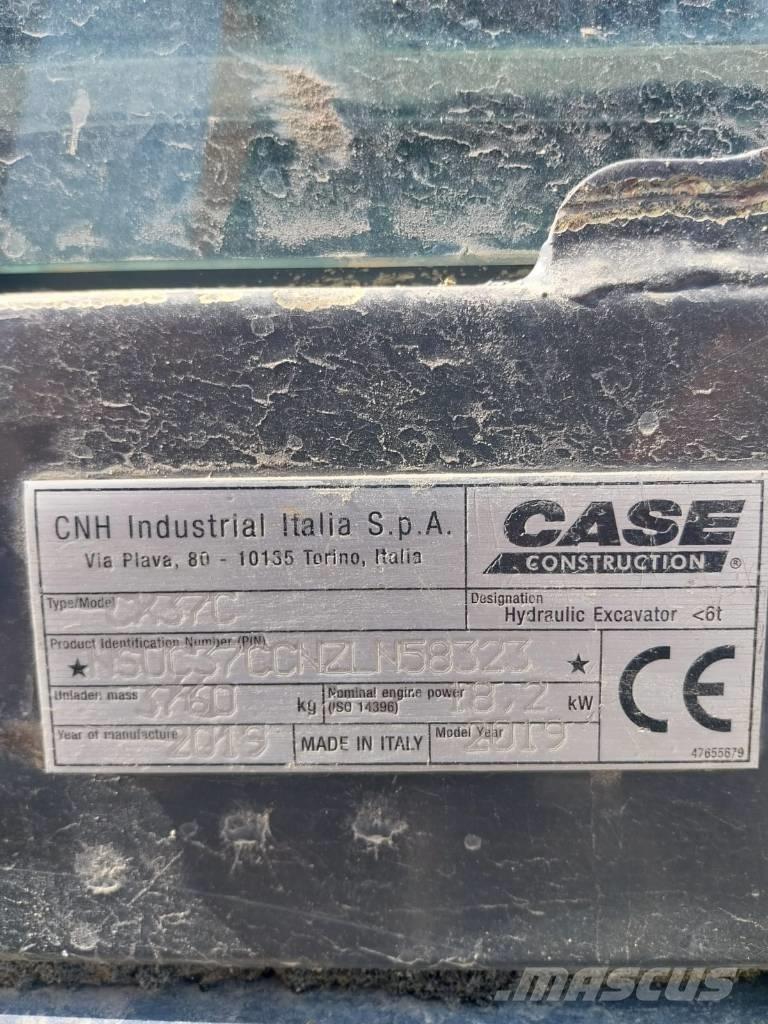 CASE CX 37 C Mini bageri <7t