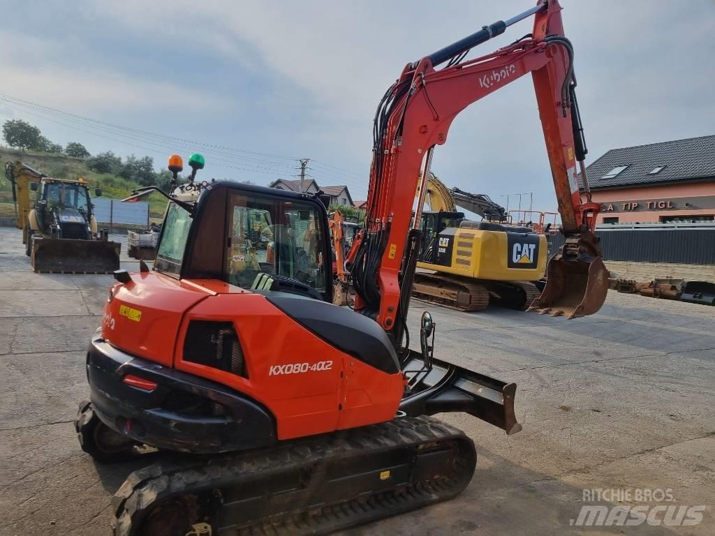 Kubota KX 80-4 Midi bageri 7t – 12t