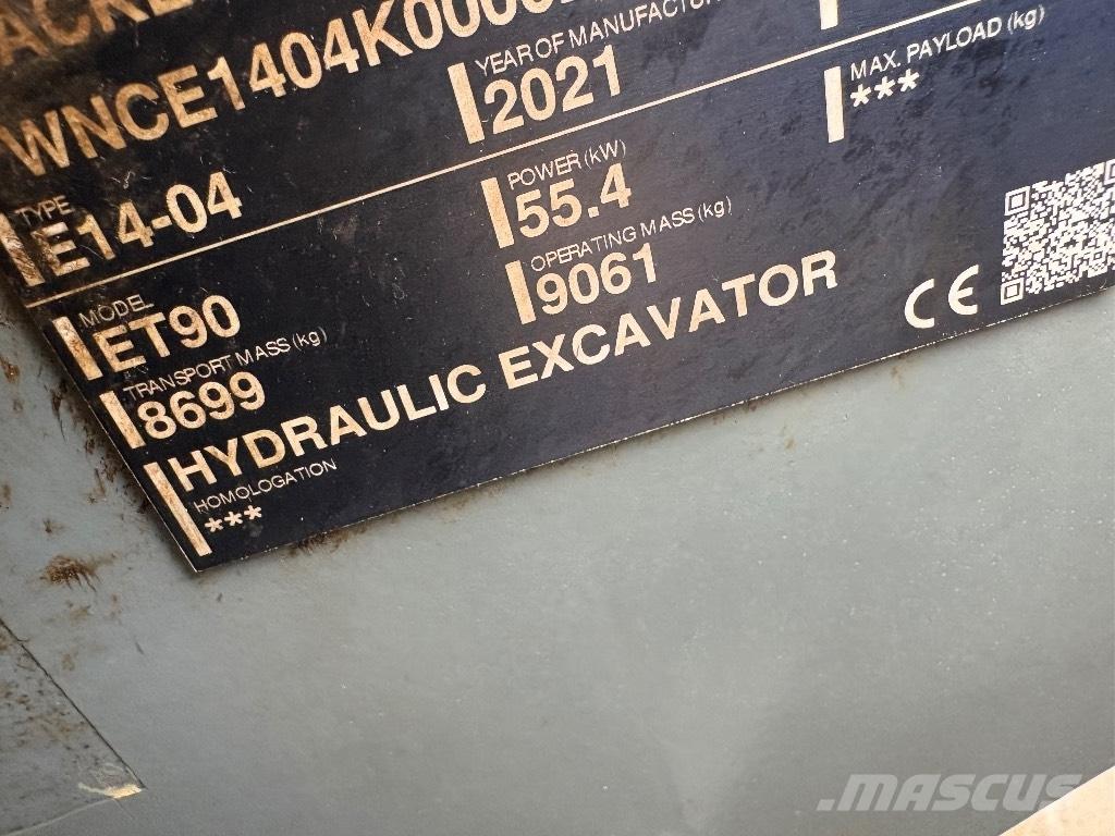 Wacker Neuson ET 90 Midi bageri 7t – 12t