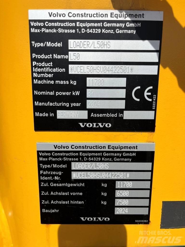 Volvo L50H Utovarivači na kotačima