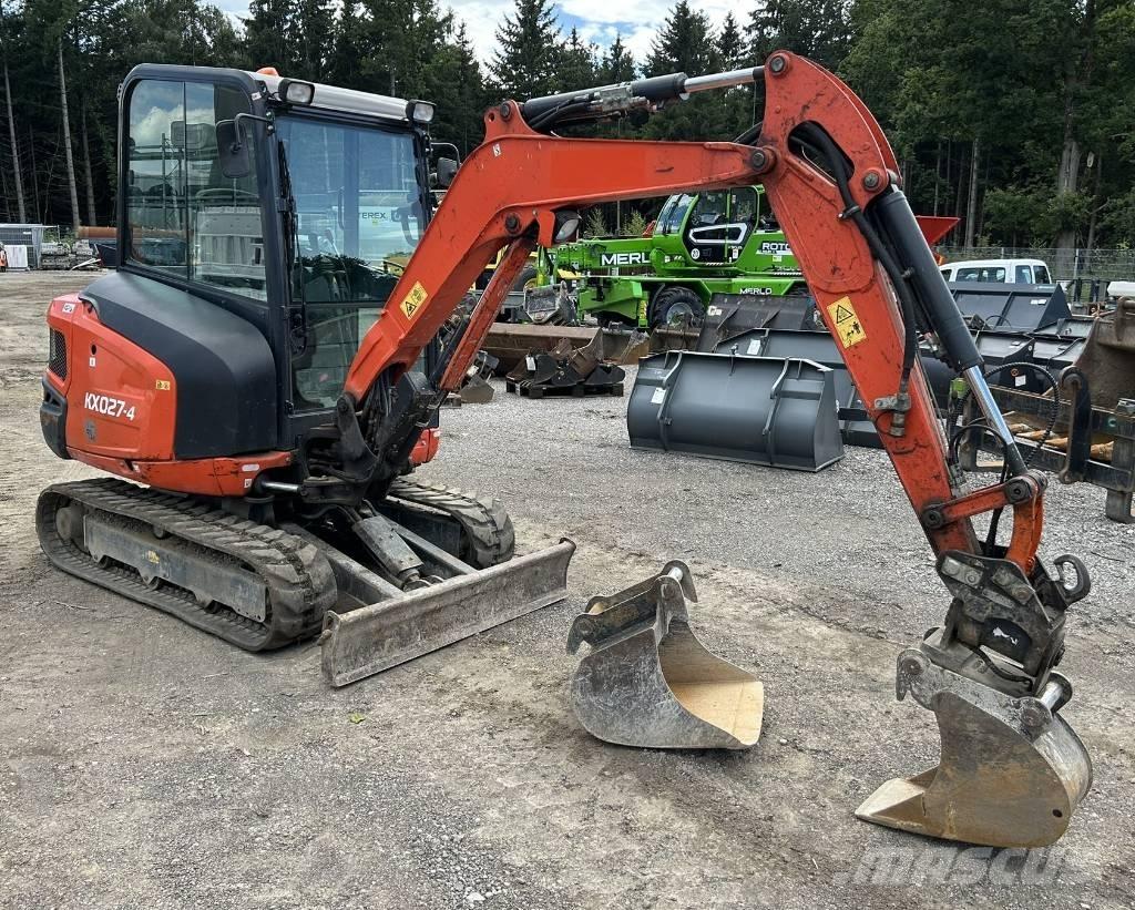 Kubota KX 027 Mini bageri <7t