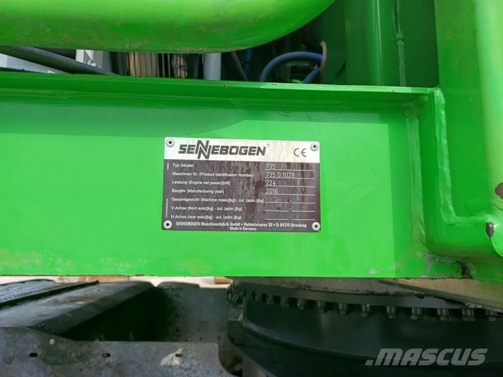 Sennebogen 735E Bageri za manipuliranje materijalom / otpadom