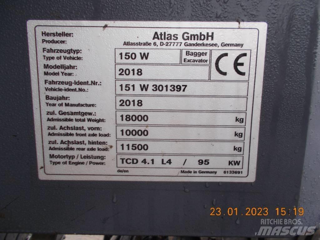 Atlas 150 W Bageri na kotačima
