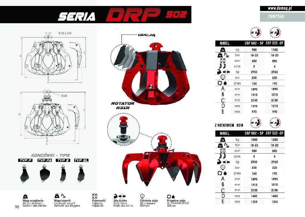  DEMOQ DRP300-5P Škare