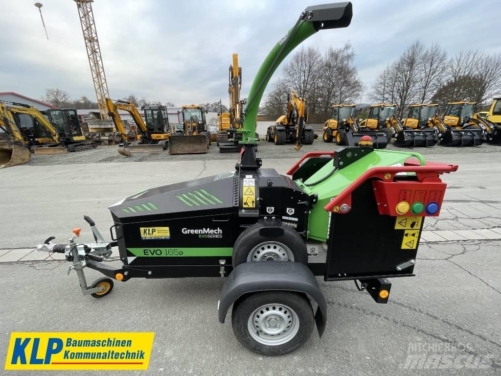 Greenmech EVO 165 D Drobilice za drvo / čiperi