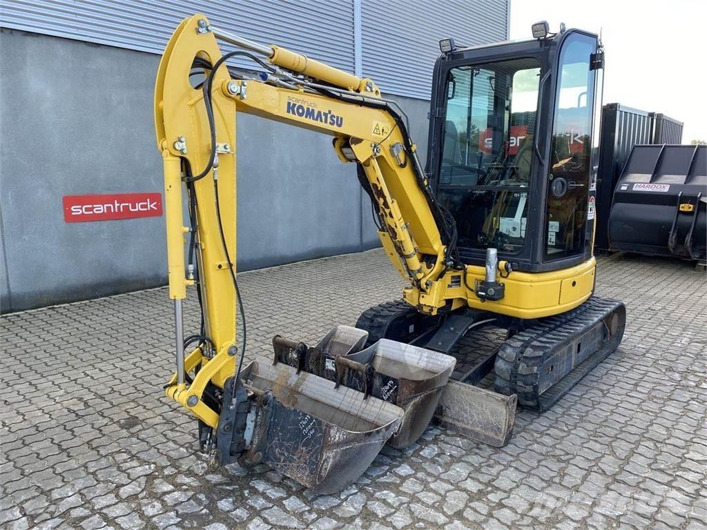 Komatsu PC26MR-3 Bageri na kotačima