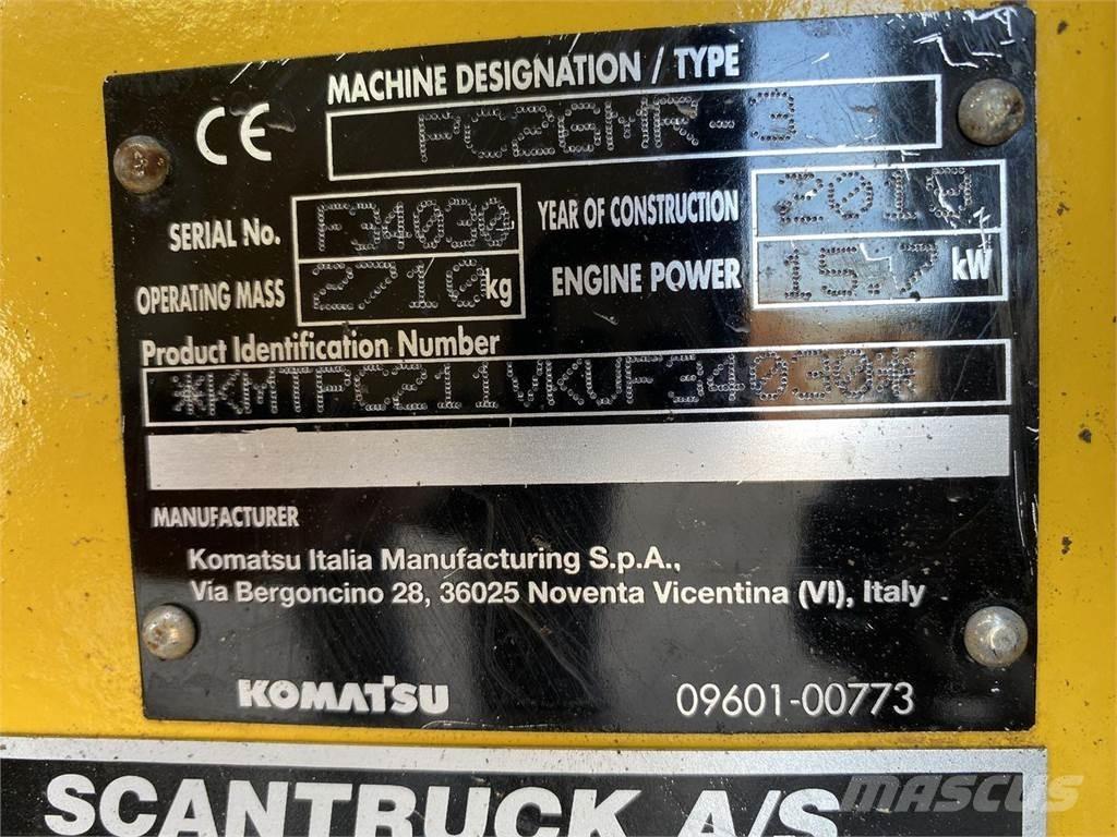 Komatsu PC26MR-3 Bageri na kotačima