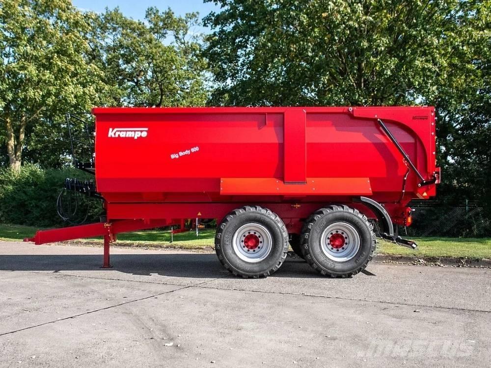 Krampe Big Body 600 Kiperi prikolice
