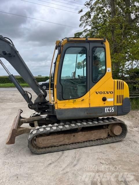 Volvo EC 55 B Mini bageri <7t