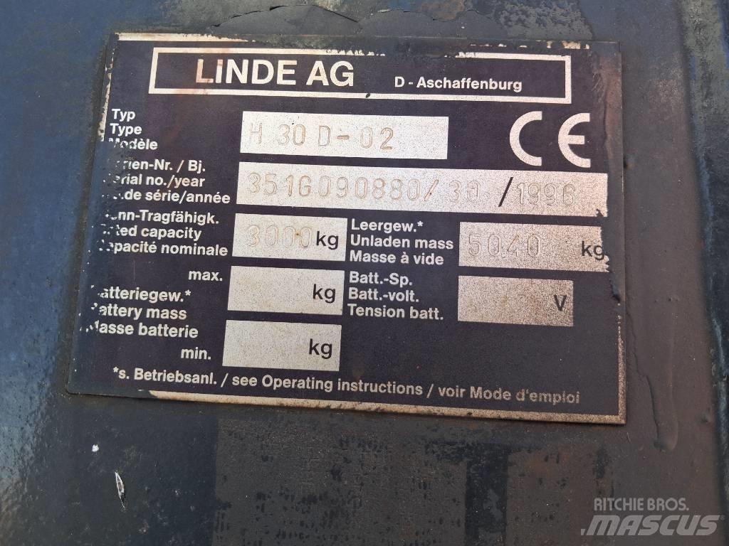 Linde H 30 D Dizelski viličari