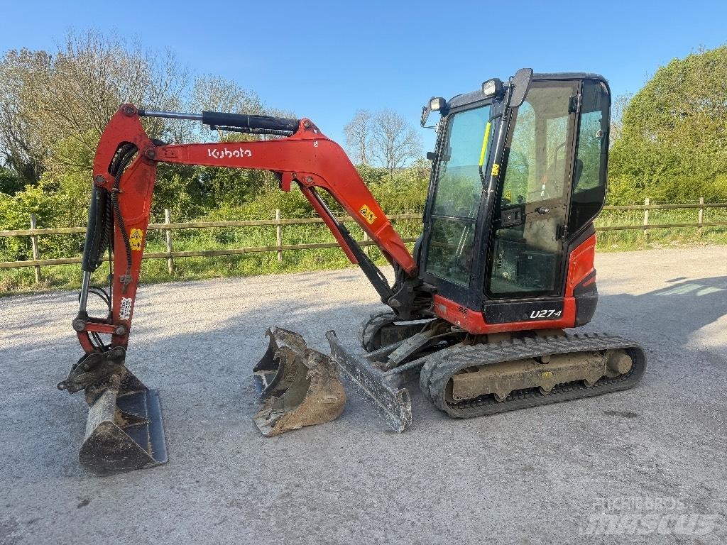 Kubota U 27-4 Mini bageri <7t