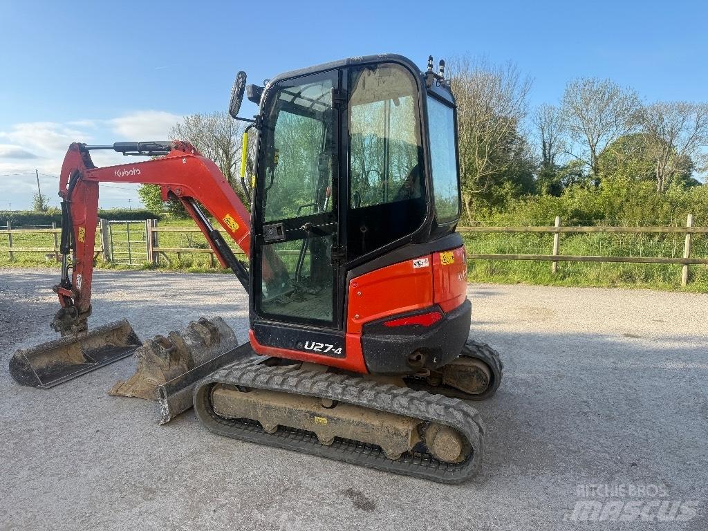 Kubota U 27-4 Mini bageri <7t
