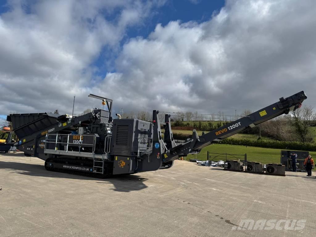 Screenpod REVO 1200T Mobilne drobilice