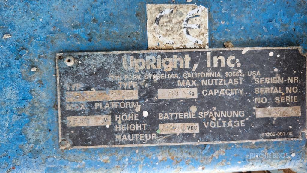 UpRight SL26SL Škaraste platforme