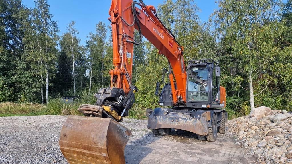 Hitachi ZX 170 W-6 Bageri na kotačima