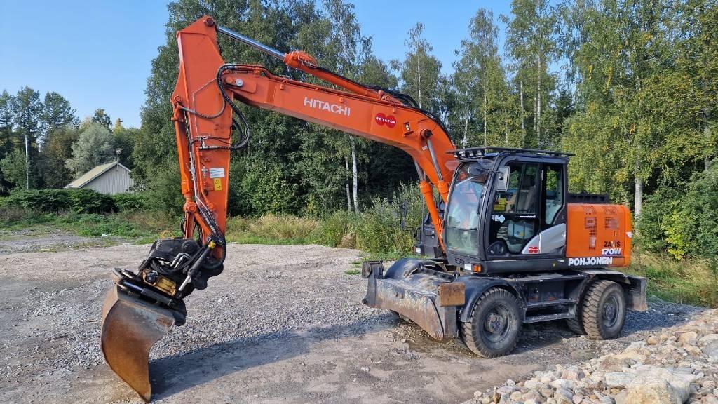 Hitachi ZX 170 W-6 Bageri na kotačima