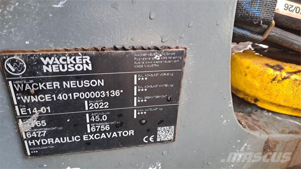 Wacker Neuson ET65 Bageri gusjeničari