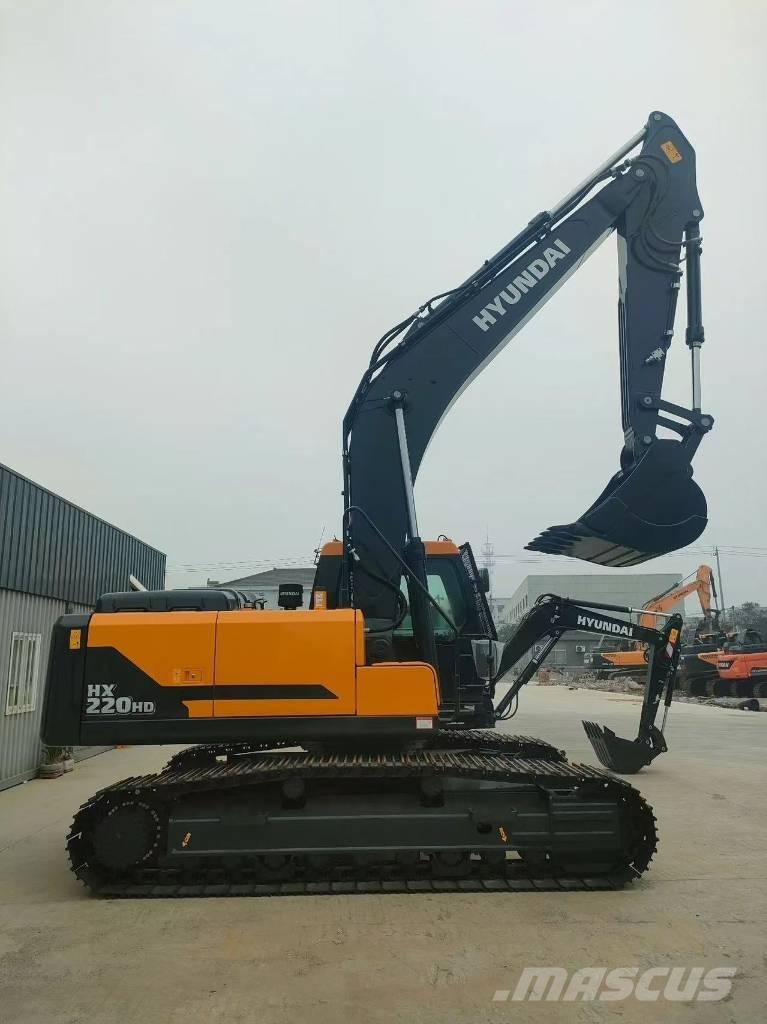Hyundai HX 220 Bageri gusjeničari
