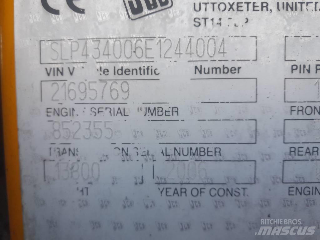 JCB 434S Utovarivači na kotačima