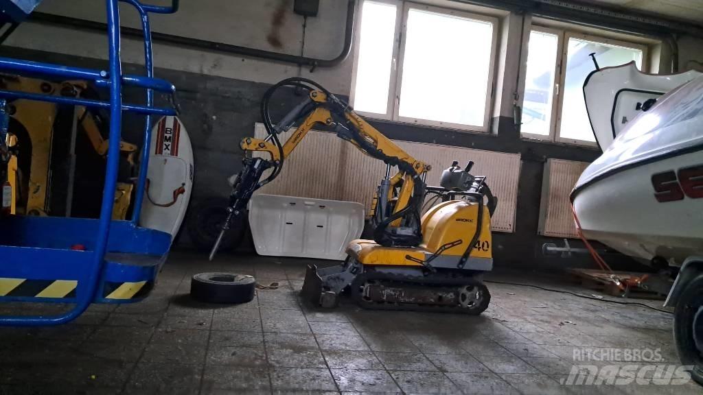 Brokk 40 Mini bageri <7t