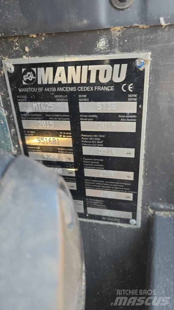 Manitou MT 625 Teleskopski viličari