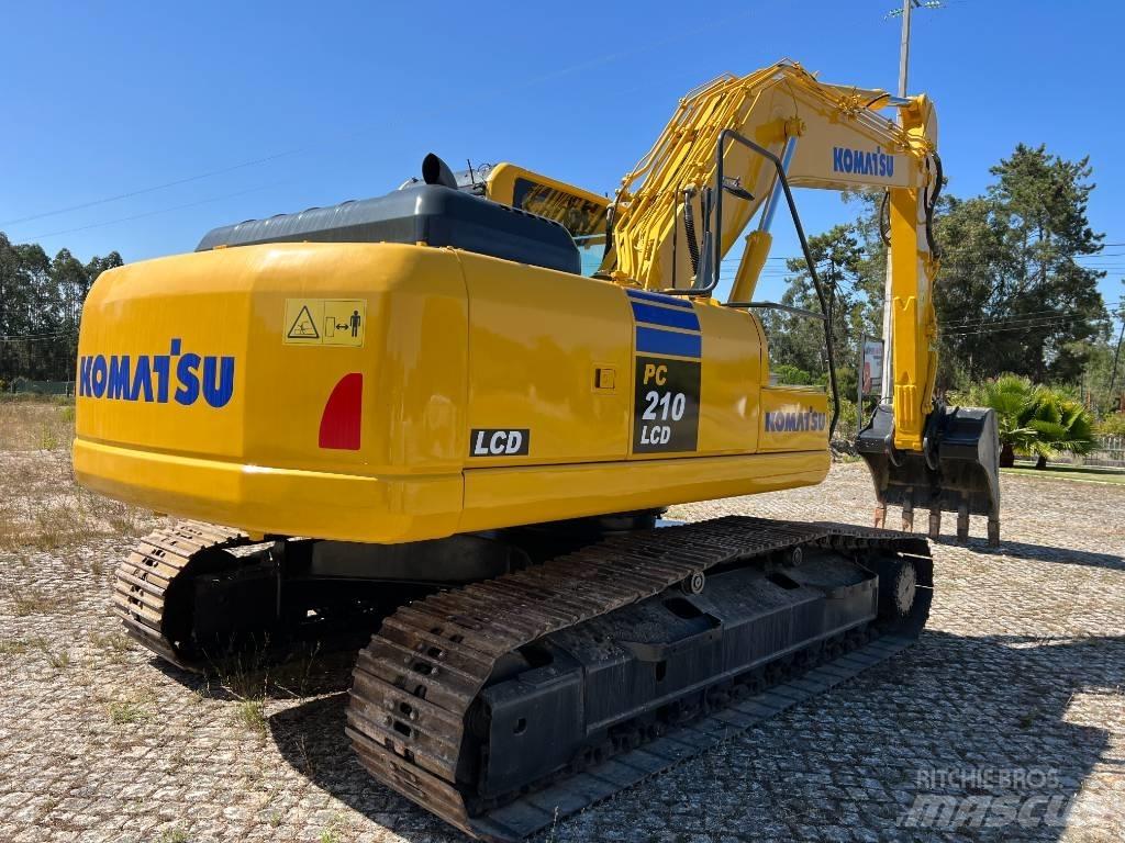 Komatsu PC 210 LCD-8 Bageri gusjeničari