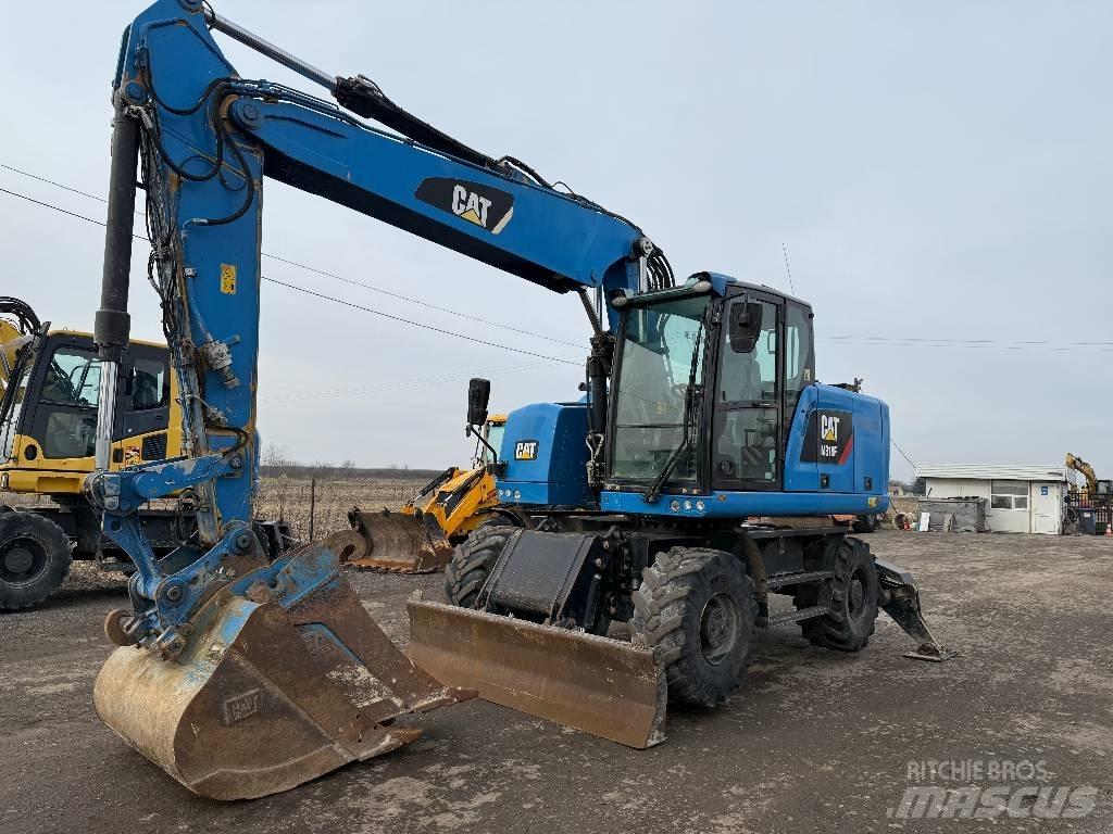CAT M 318 F Bageri na kotačima