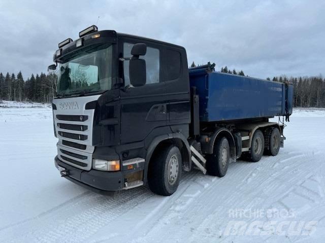 Scania R 500 Rol kiper kamioni s kukama za dizanje