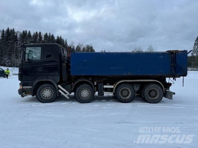 Scania R 500 Rol kiper kamioni s kukama za dizanje