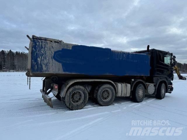 Scania R 500 Rol kiper kamioni s kukama za dizanje