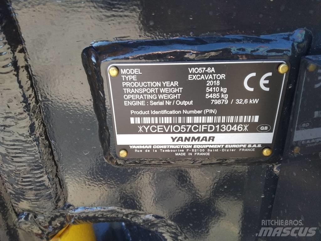 Yanmar Vio 57 Mini bageri <7t