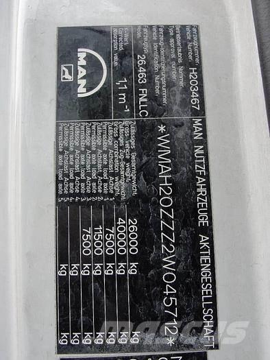 MAN 26.460 6X2 Ostale prikolice