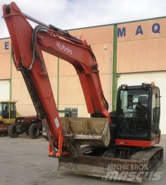 Kubota KX 080-4 Midi bageri 7t – 12t