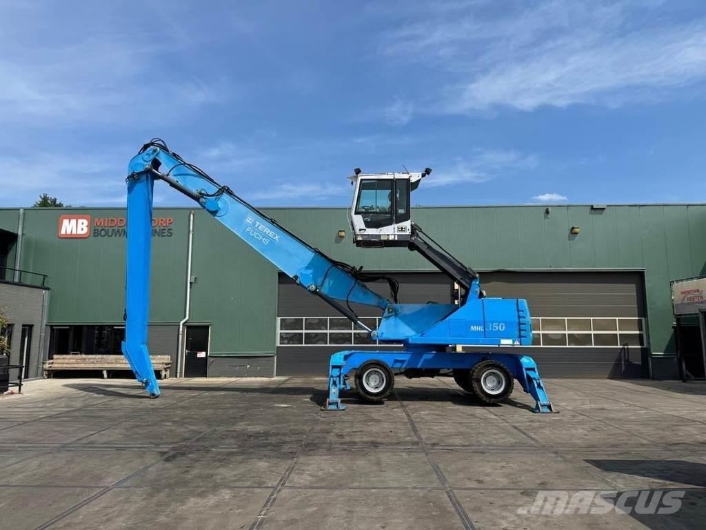 Fuchs MHL 350 Bageri za manipuliranje materijalom / otpadom