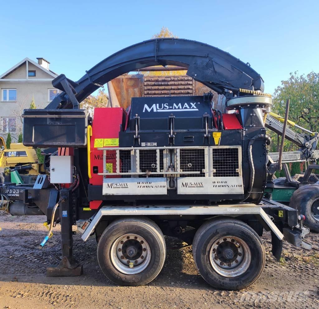 Mus-Max WT 10 XL Drobilice za drvo / čiperi