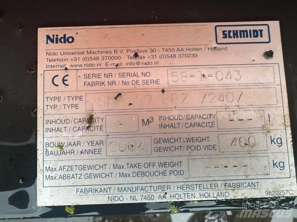 Nido SNK27 EPZ 240 Sniježne daske i  plugovi