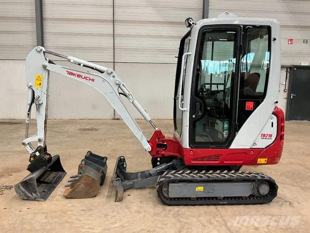 Takeuchi TB 216 Mini bageri <7t
