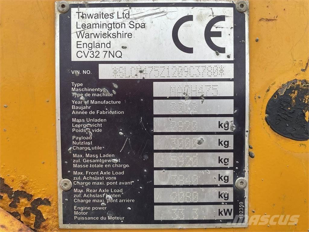 Thwaites 3 ton Demperi za gradilišta